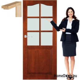 Porte in legno con telaio verniciato colore TP3 70