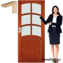 Porte in legno con telaio verniciato colore VN4 70