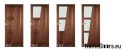 Porte in legno con telaio colore vetro TK2 90