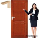 Porte in legno con telaio full lacche VN1 70