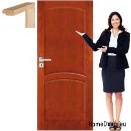 Porte in legno con telaio full lacche VN1 70