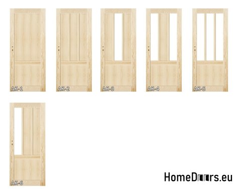 Porte in pino massiccio con telaio STOLGEN AK2 60/70/80/90 Porte in pino massiccio con telaio STOLGEN AK2 60/70/80/90