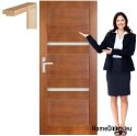 Porte con struttura in legno laccato RV1 90