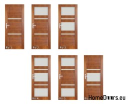 Telaio della porta in legno colore vetro RV6 80