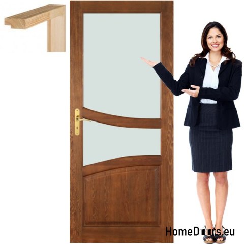 Porte in legno con telaio verniciato colore SL4 70