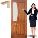 Porte in legno con telaio verniciato colore RN2 60