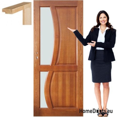 Anta in legno con telaio laccato RN3 90