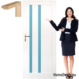 Telaio della porta in legno colore vetro OV6 70