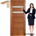 Anta in legno con telaio laccato MG17 70