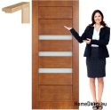 Anta in legno con telaio laccato MG22 90