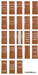 Anta in legno con cornice colorata MG16 60
