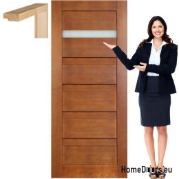 Anta in legno con telaio bagno MG18 60