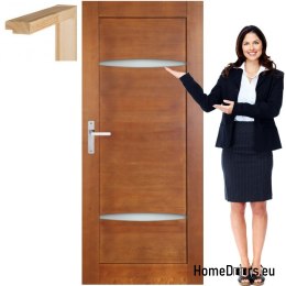 Anta in legno con telaio laccato MK4 80