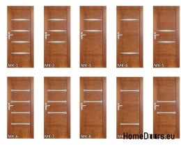 Anta in legno con cornice colorata MK2 70