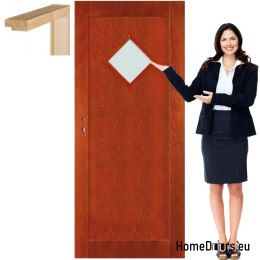 Anta in legno con telaio laccato FG1 70