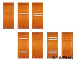 Porta in legno con telaio full color HF1 60