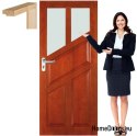 Struttura bagno con anta in legno FR7 90