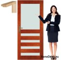Porte in legno laccato telaio CR3 60