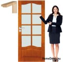 Porte in legno con telaio verniciato colore DT4 60