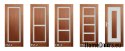 Porta in legno con telaio full lacquer EM1 60