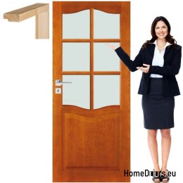 Struttura in legno con struttura in vetro verniciato DT7 90
