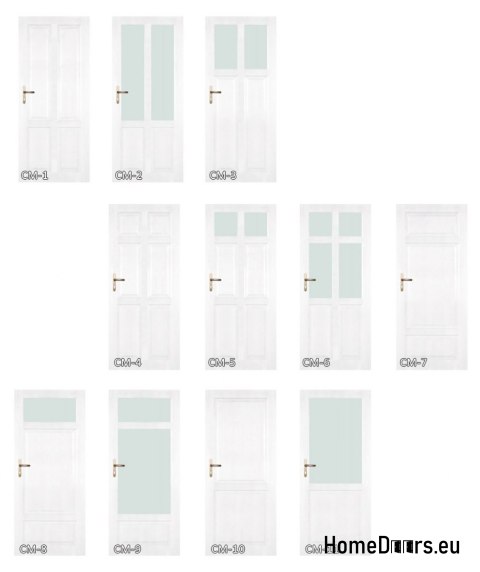Anta in legno con cornice colorata CM9 80 Anta in legno con cornice colorata CM9 80