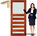 Foglia in legno con struttura laccata CR6 80