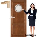 Porte in legno con telaio verniciato bulaj AK7 60