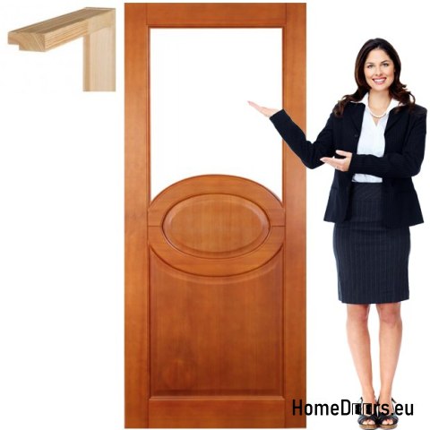 Porte in legno con telaio verniciato ar3 90