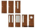 Anta in legno con struttura laccata AK1 60