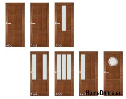 Foglia in legno con struttura laccata AK4 60