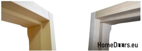 Telaio della porta in legno non scontato PLS3 60/70/80/90 Telaio della porta in legno non scontato PLS3 60/70/80/90