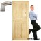 Porta in pino pieno con telaio Stolgen SK7 60/70/80/90 L P