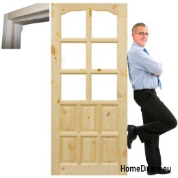 Porte in pino con telaio Stolgen SK1 60/70/80/90 L P