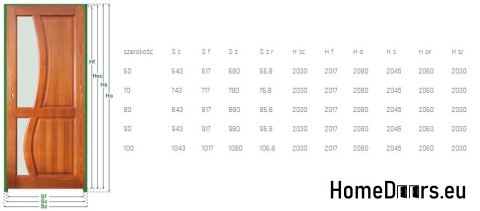 Anta con telaio Stolgen SK8 60/70/80/90 L P Anta con telaio Stolgen SK8 60/70/80/90 L P