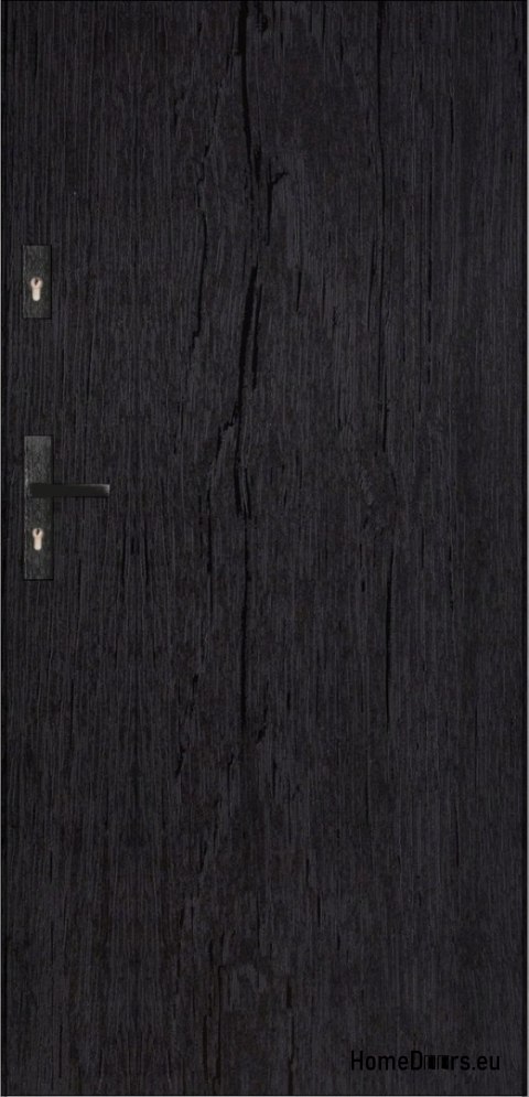 Porte esterne BLACK 90 55MM Warm Ud=1,2