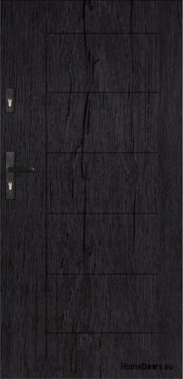 Porte esterne T41 80 55MM Warm Ud=1,2, NERO