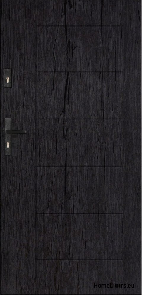 Porte esterne T41 80 55MM Warm Ud=1,2, NERO Porte esterne T41 80 55MM Warm Ud=1,2, NERO
