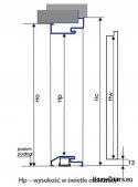 PORTE ACUSTICHE 42 dB KL. RC2 VERDI 25 DISEGNI