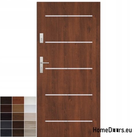 PORTE IN ACCIAIO FULL SMOOTH 90 INOX 15 COLORI PORTE IN ACCIAIO FULL SMOOTH 90 INOX 15 COLORI