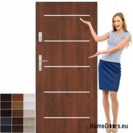 PORTE IN ACCIAIO FULL SMOOTH 90 INOX 15 COLORI