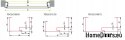 Porte esterne T41 90 55MM Warm Ud=1,2, CONCRETE