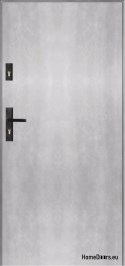 Porte esterne in acciaio 90 72MM Warm Ud=1,0 CONCRETE