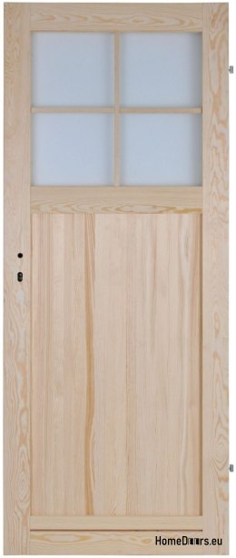 PINE DOORS BARK BEETLE DUO MUNTINS TOILETTE KNOTLESS 60