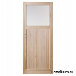 PINE DOORS BARK BEETLE DUO TOILET KNOTLESS 80