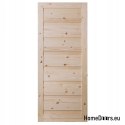 PINE DOORS BARK BEETLE KNOTTED OCTAVE FULL 80