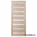 PINE DOORS BARK BEETLE ROOM OCTAVE KNOT 70