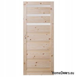 PORTE IN PINO CORTECCIA SCARABEO ANNODATO OTTAVA WC 60