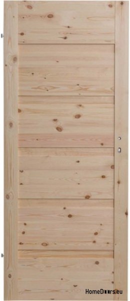 PINE DOORS BARK BEETLE QUINTET KNOTTY FULL 70