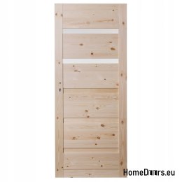 PINE DOORS BARK BEETLE QUINTET KNOT WC 60